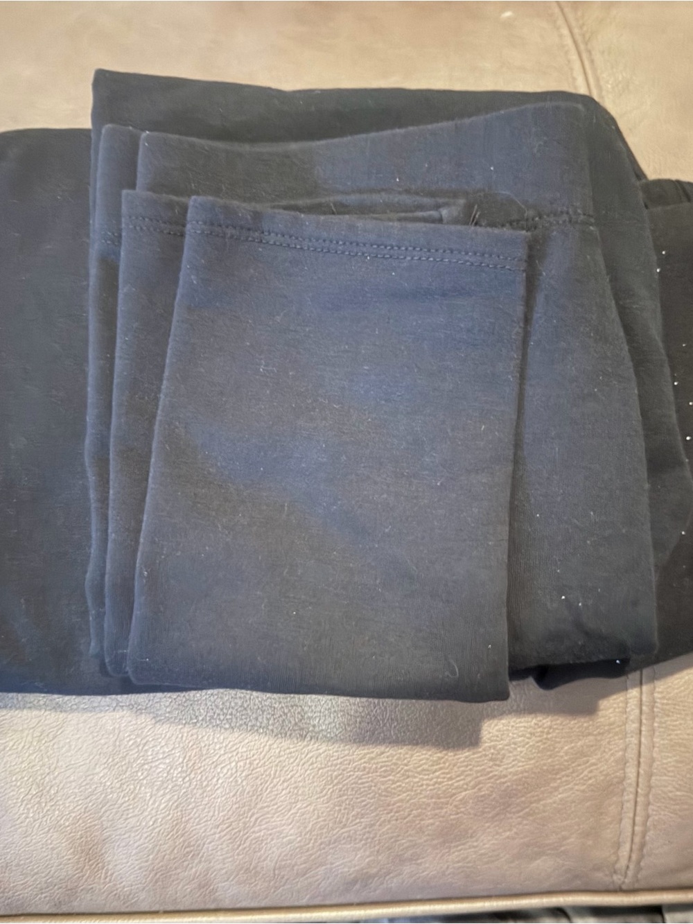 2 Pairs of Isaac Mizrahi Black Kids Leggings & 1 pair of Cat & Jack Sparkle